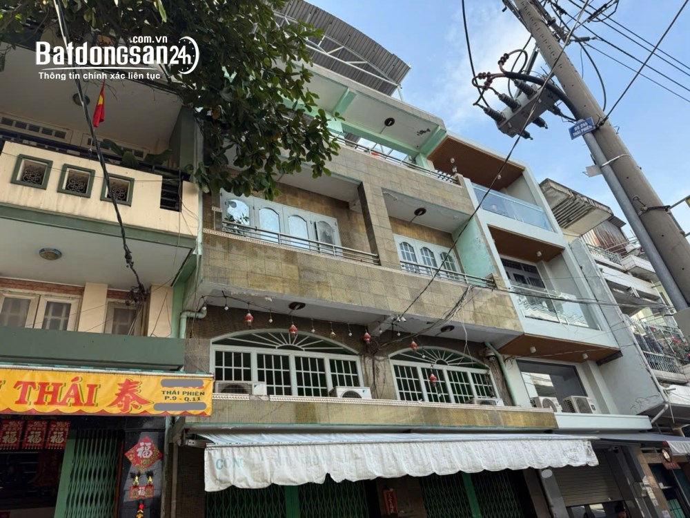 Bán nhà mặt tiền Đường Thái Phiên, Phường Bình Thới (Quận 11 cũ), Hồ Chí Minh