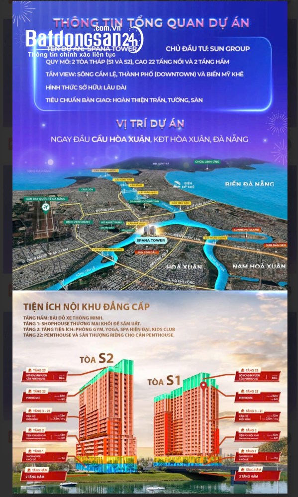 Bán căn hộ KĐT Hòa Xuân mở rộng, Đường Nguyễn Phước Lan, Phường Cẩm Lệ (Q Cẩm Lệ cũ)