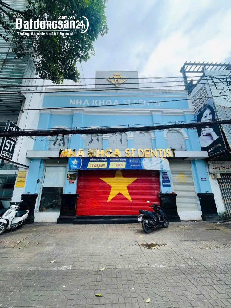 Cho thuê nhà mặt tiền đường trần hưng đạo cần thơ ngang hơn 10m