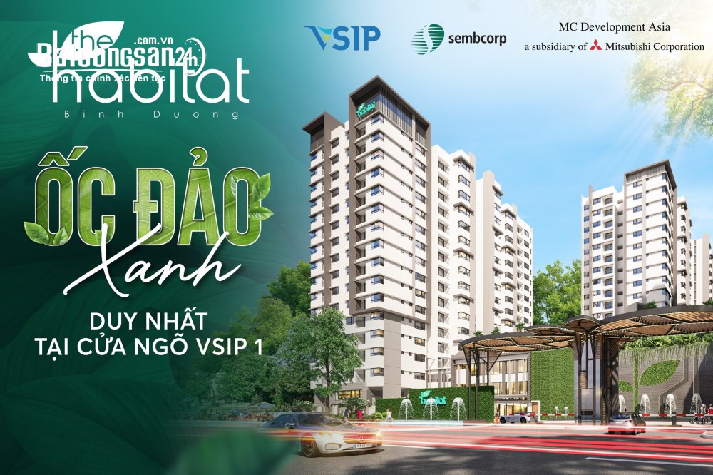 Bán căn hộ The Habitat Bình Dương, Phường Thuận Giao (TP Thuận An cũ), Hồ Chí Minh
