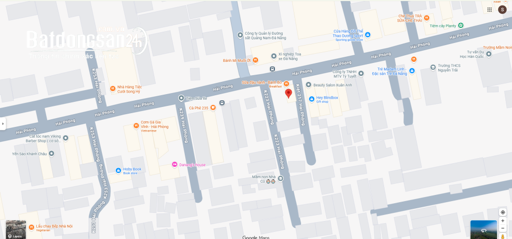  Giá 1ty5 có ngay nhà chung cư tầng 1 đường Hải Phòng, trung tâm Đà Nẵng