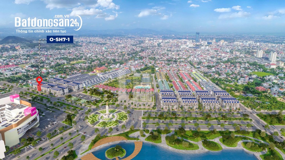 BÁN SHOPHOUSE AN CỰU GALLERIA, ĐỐI DIỆN AEON MALL - GIÁ TRỰC TIẾP TỪ CHỦ ĐẦU TƯ