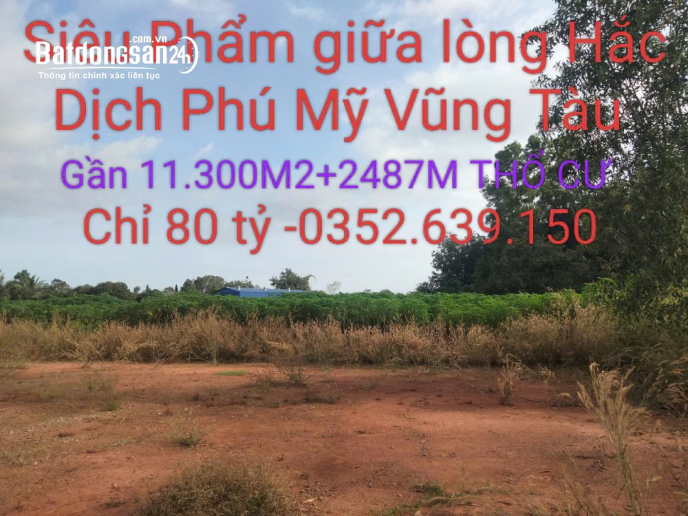 Bán đất Đường Võ Văn Kiệt, Phường Phú Mỹ (TX Phú Mỹ cũ), Hồ Chí Minh