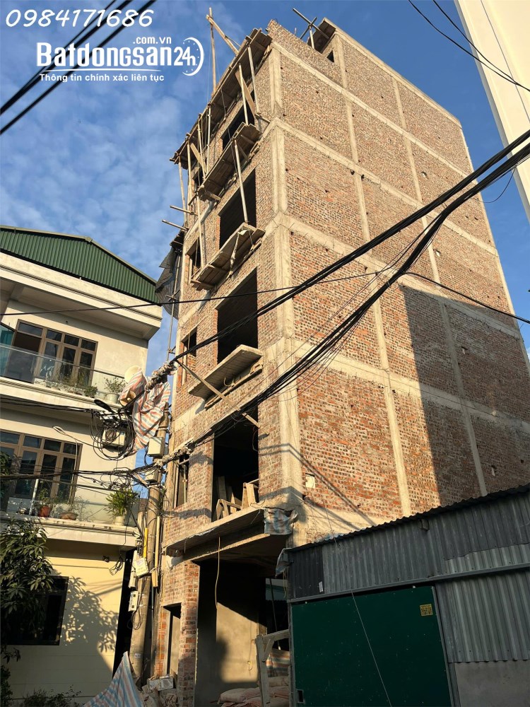 Nhà ngọc hồi lô góc 45m 6 tầng thang máy nhỉnh 9 tỷ ô tô tải tránh kinh doanh