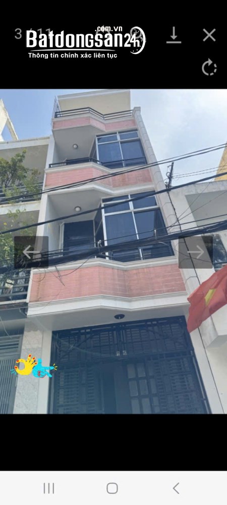 Bán nhà Đường Nguyễn Cửu Vân, Phường Bình Thạnh (Q Bình Thạnh cũ), TP Hồ Chí Minh