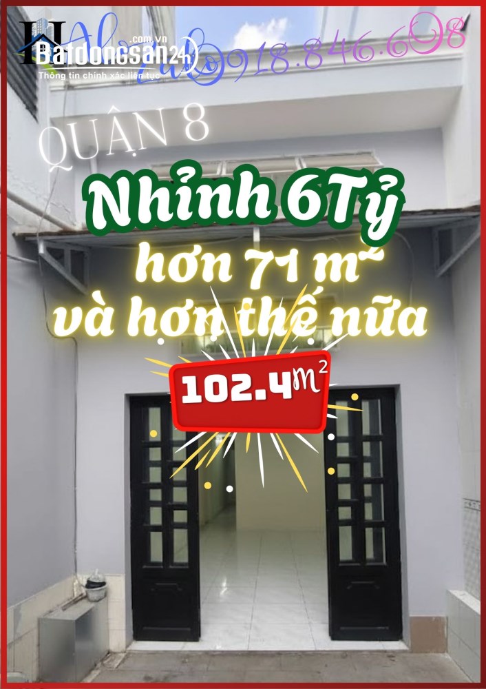 Bán nhà Đường Âu Dương Lân, Phường Chánh Hưng (Quận 8 cũ), Hồ Chí Minh