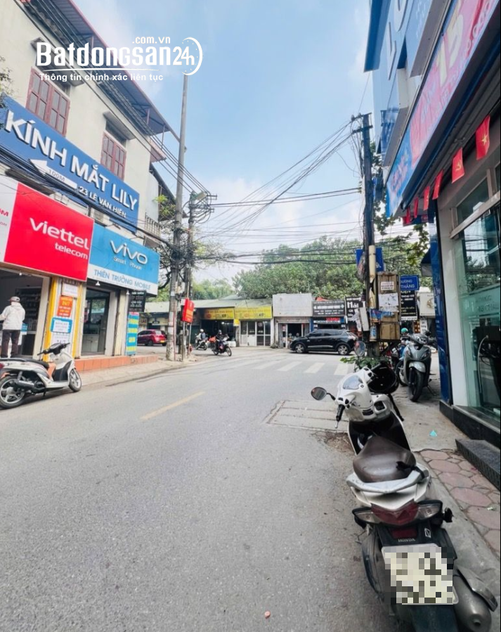 Bán nhà mặt phố Lê Văn Hiến 42m 4 tầng – Ô tô tránh, kinh doanh 10 tỷ “Vị trí vàng"
