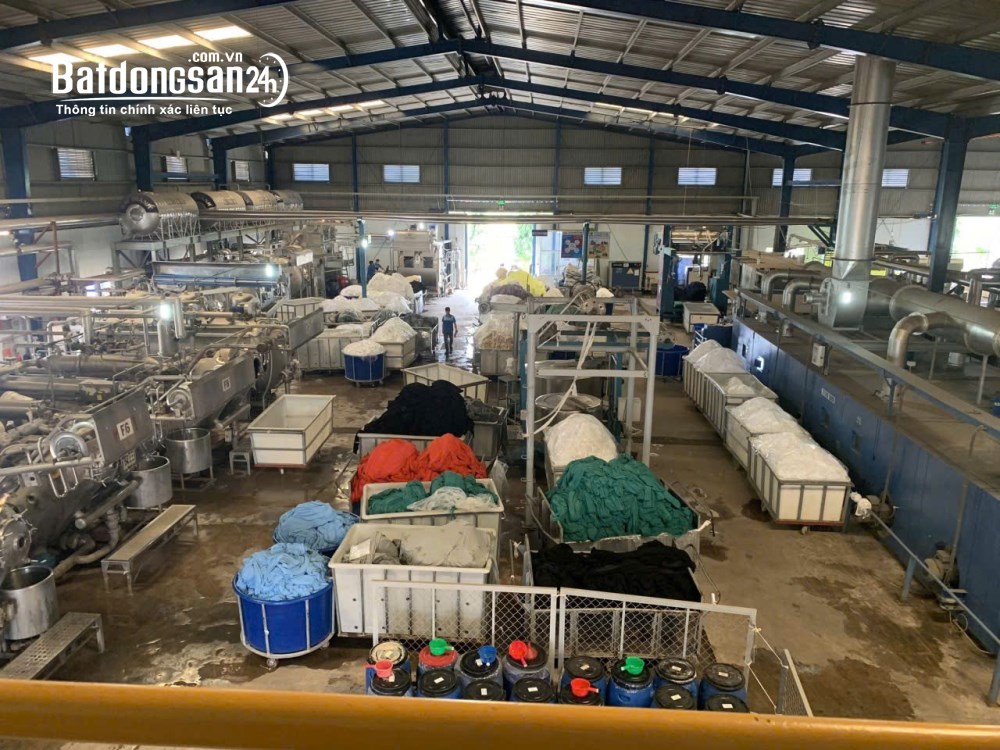 Chuyển nhượng nhà máy 18,32ha dệt nhuộm và may mặc trong KCN Bình Dương, Phường Bến Cát