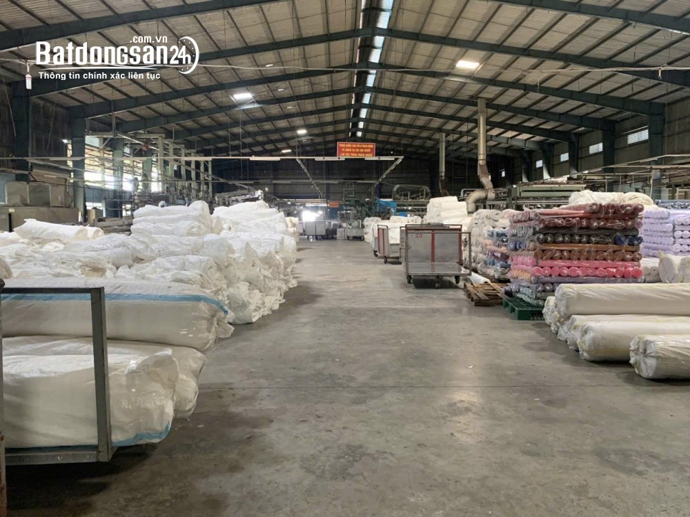 Chuyển nhượng nhà máy 18,32ha dệt nhuộm và may mặc trong KCN Bình Dương, Phường Bến Cát