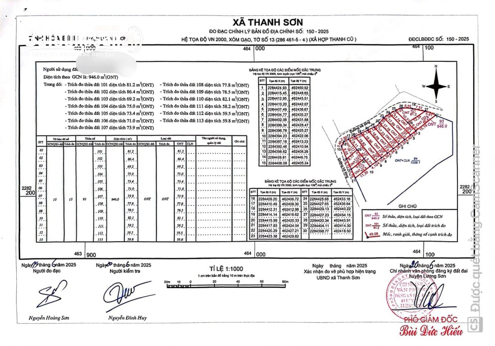 Bán đất nền phân lô Đường 21, Xã Cao Dương (Huyện Lương Sơn cũ), Phú Thọ