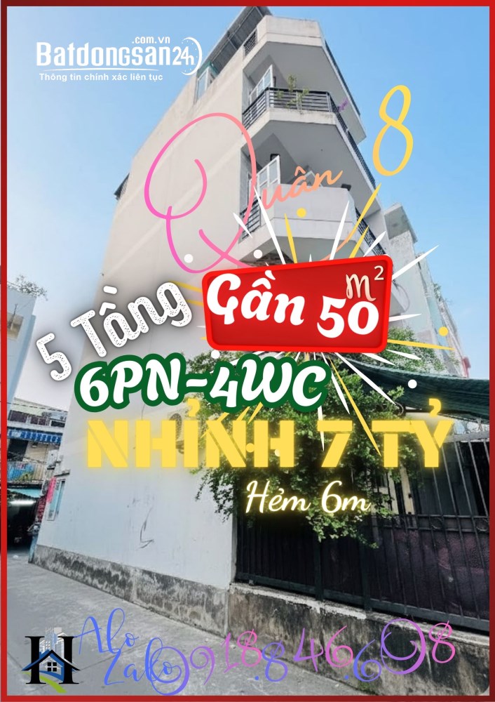 Bán nhà Đường Âu Dương Lân, Phường Chánh Hưng (Quận 8 cũ), Hồ Chí Minh