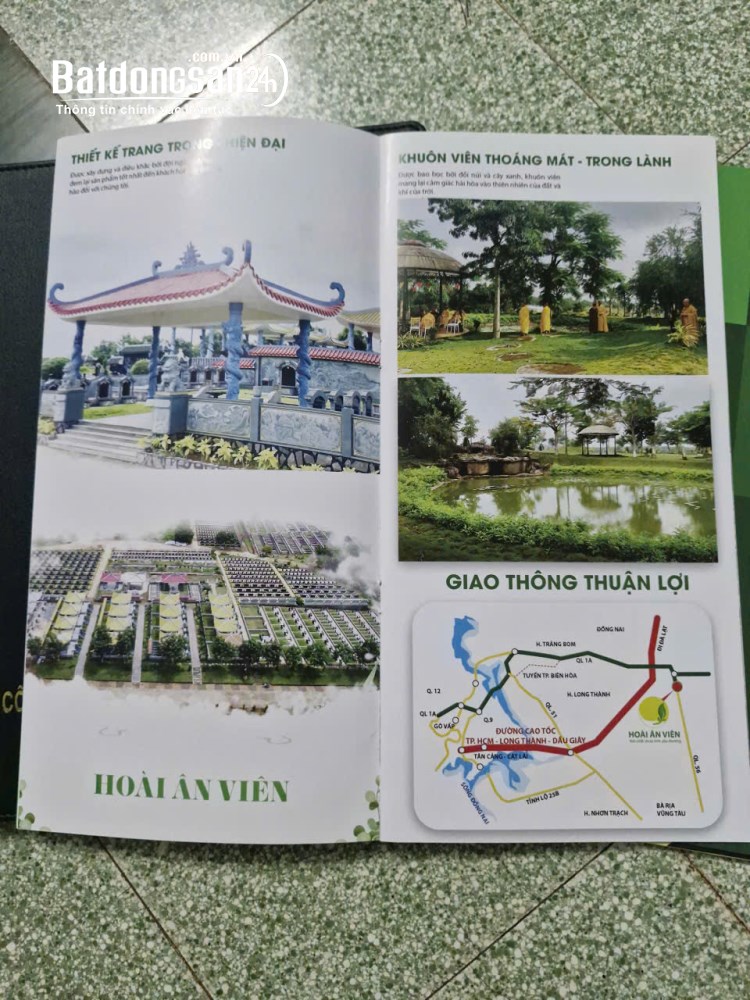 Bán đất Huyệt mộ đơn khu Công viên Nghĩa trang Hoài Ân Viên, P. Hàng Gòn, Long Khánh