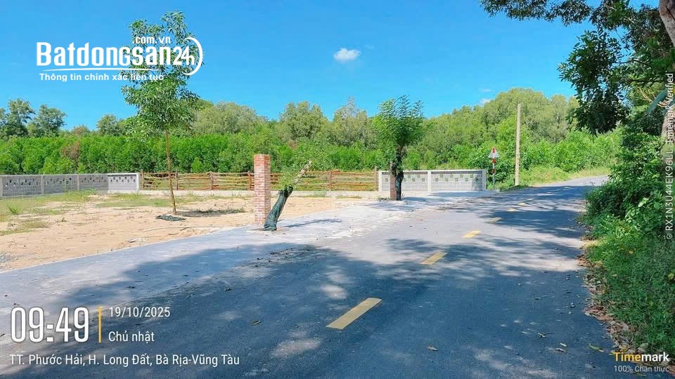 BÁN CẮT LỖ – ĐẤT VIEW NÚI MINH ĐẠM – GẦN HỒ SỞ BÔNG, Xã Phước Hải (Huyện Đất Đỏ cũ)