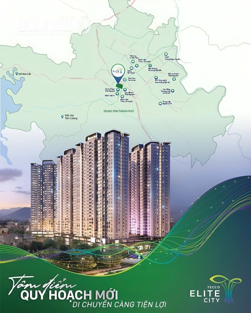 Bán căn hộ Đường Quang Trung, Phường Quyết Thắng (TP Thái Nguyên cũ), Thái Nguyên
