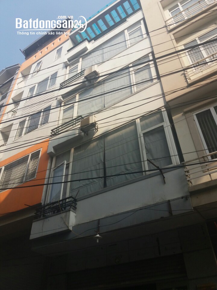 Cho thuê nhà ngõ 216 đường Trung Kính, DT 60m2 x 5 tầng mặt tiền 5m, đg 8m