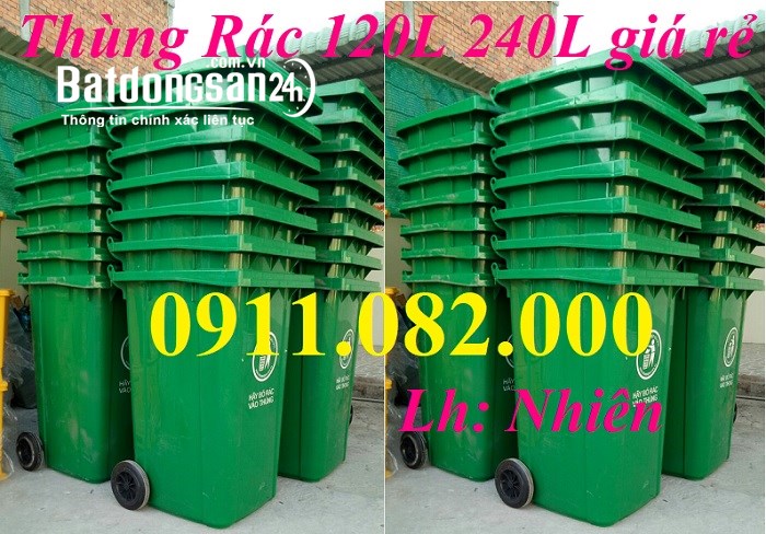  Giảm giá đầu năm 2026 thùng rác giá rẻ- thùng rác 120 lít 240 lít 660 lít- lh 091108