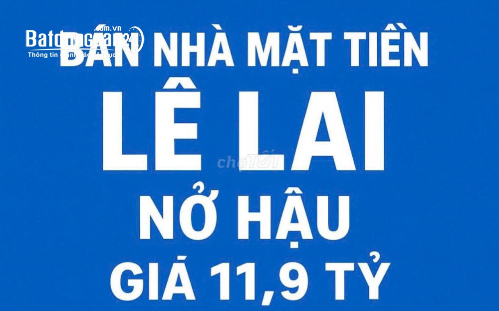 Bán nhà mặt tiền Đường Lê Lai, Phường Bảy Hiền (Q Tân Bình cũ), TP Hồ Chí Minh