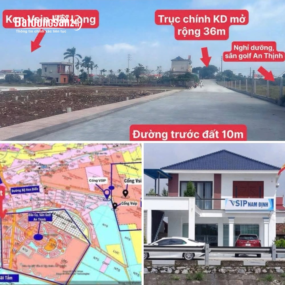 ĐẤT BIỂN QUẤT LÂM – GIÁ CHỈ TỪ 1,3 TỶ, Xã Giao Ninh (Huyện Giao Thuỷ cũ), Tỉnh Ninh Bình