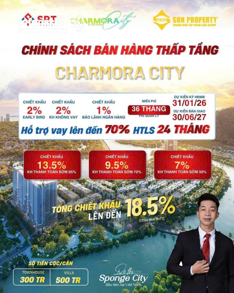 Bán nhà Charmora City, Đường Võ Văn Kiệt, Phường Nam Nha Trang (TP Nha Trang cũ)