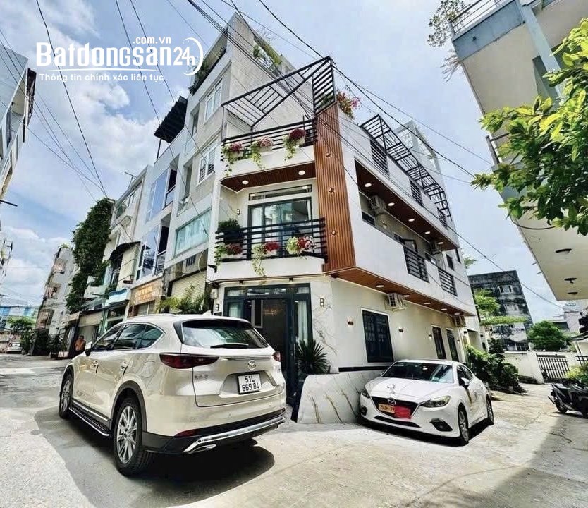 Bán nhà hẻm ô tô, Bình Thạnh, Phan Văn Trị, 3 tầng, 3x12, chưa tới 8 tỷ