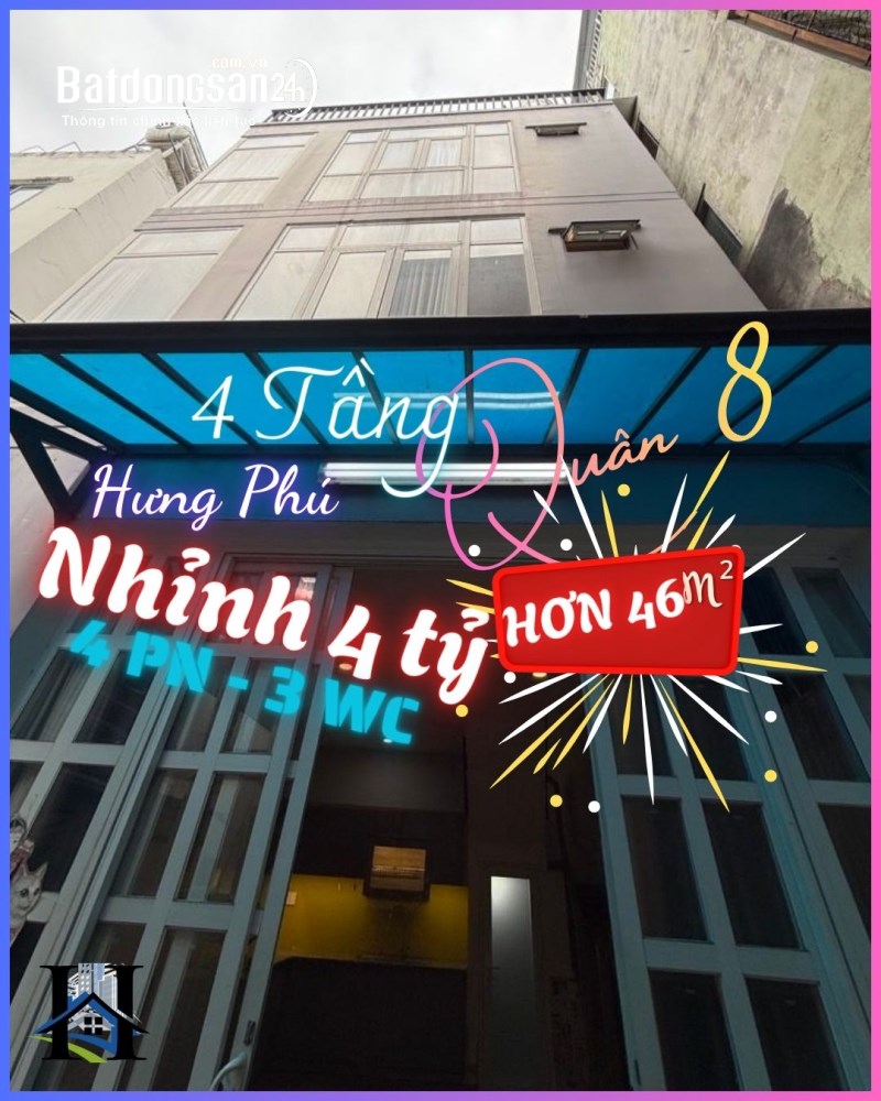 Bán nhà Đường Hưng Phú, Phường Chánh Hưng (Quận 8 cũ), Hồ Chí Minh