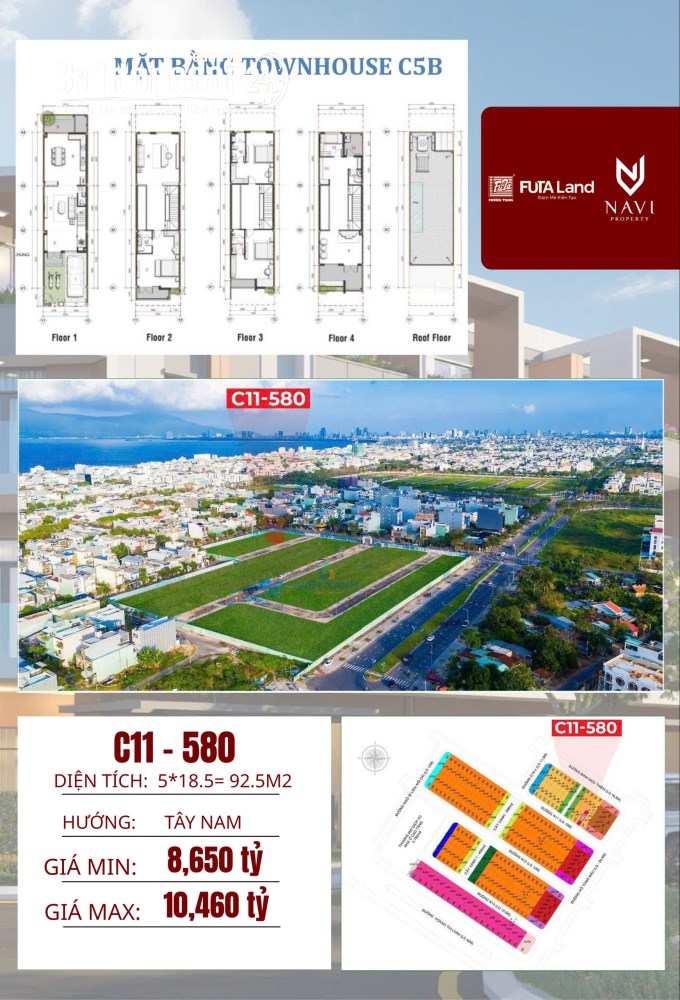 Bán nhà C5B Phương Trang, Đường Hồ Tùng Mậu, Phường Hòa Khánh (Q Liên Chiểu cũ)