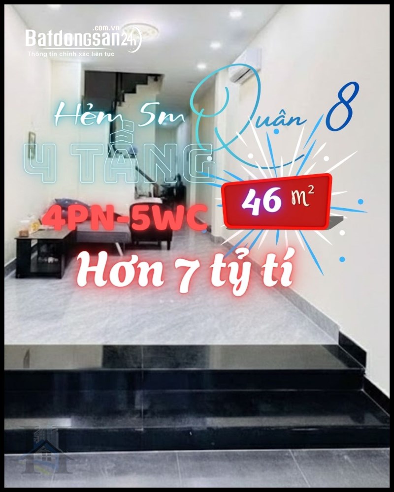 Bán nhà Đường Dương Bá Trạc, Phường Chánh Hưng (Quận 8 cũ), Hồ Chí Minh