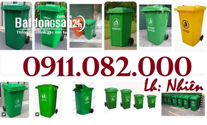  Thùng rác sỉ lẻ giá tốt hàng chất lượng- thùng rác 120l 240l Phường An Hội Đông (Q Gò Vấp cũ),