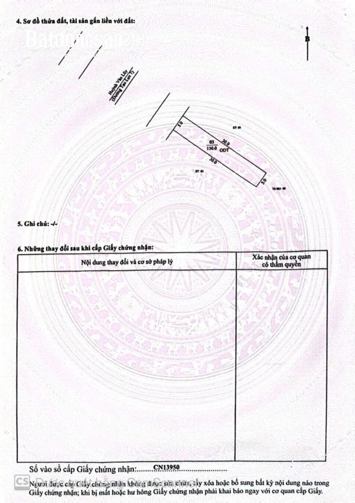 Bán đất mặt tiền Đường Tạo Lực 7, Phường Bình Dương (Thủ Dầu Một cũ), Hồ Chí Minh