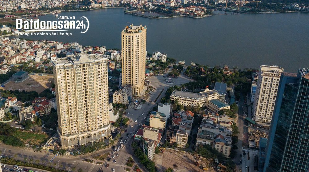 Bán nhanh căn hộ cao cấp Edorado Tân Hoàng Minh – DT 87m2 ( 3PN) view Hồ Tây.