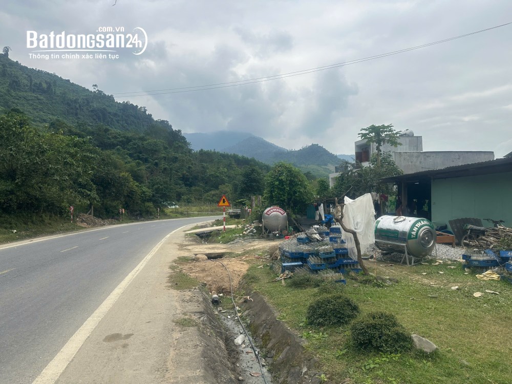 350 triệu - 232 mét đất mặt tiền Quốc lộ 14B - Nam Giang - Đà Nẵng