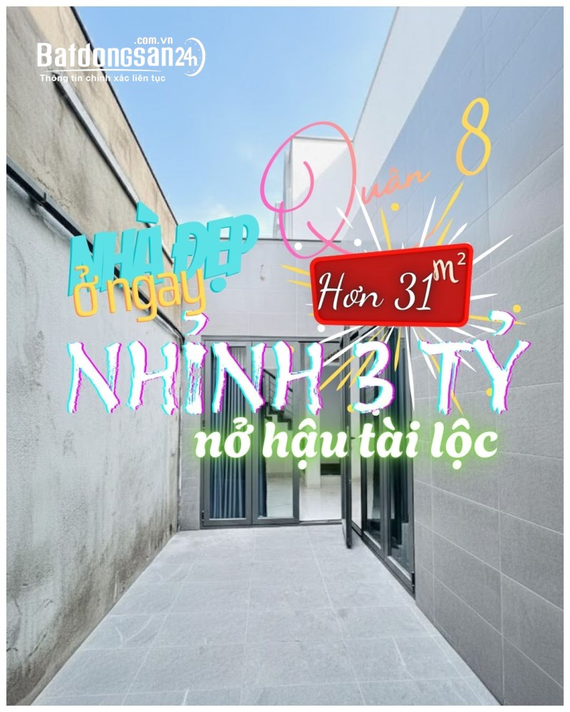 Bán nhà Đường Cao Xuân Dục, Phường Phú Định (Quận 8 cũ), Hồ Chí Minh