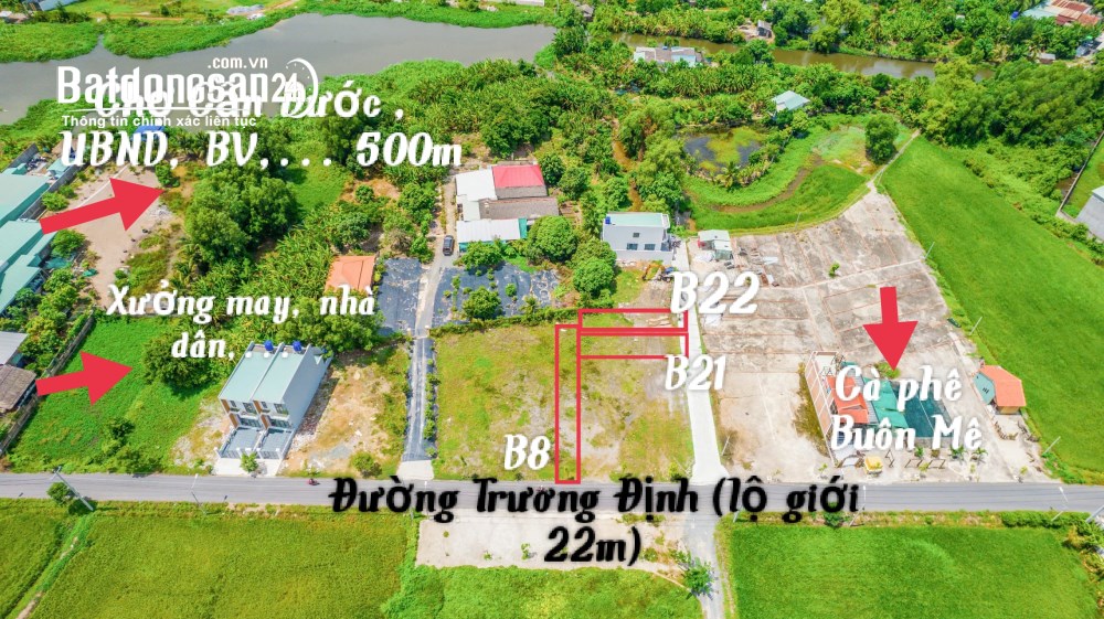 Bán đất Đường Trương Định, Xã Cần Đước (Huyện Cần Đước cũ), Tỉnh Tây Ninh