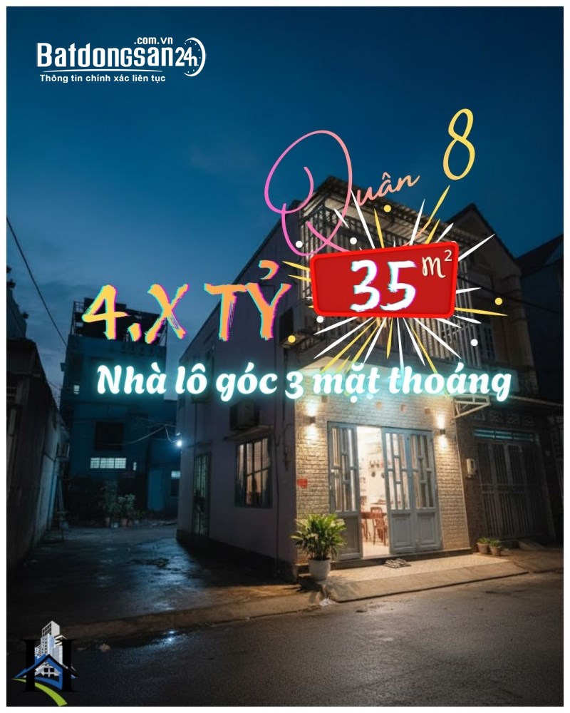 Bán nhà Phường Chánh Hưng (Quận 8 cũ), TP Hồ Chí Minh