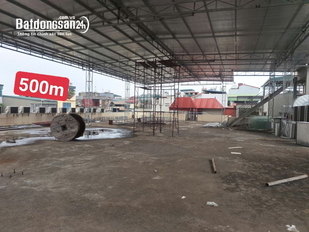 Cho thuê tầng thượng, 500m2, sẵn mái, Chương Dương Độ