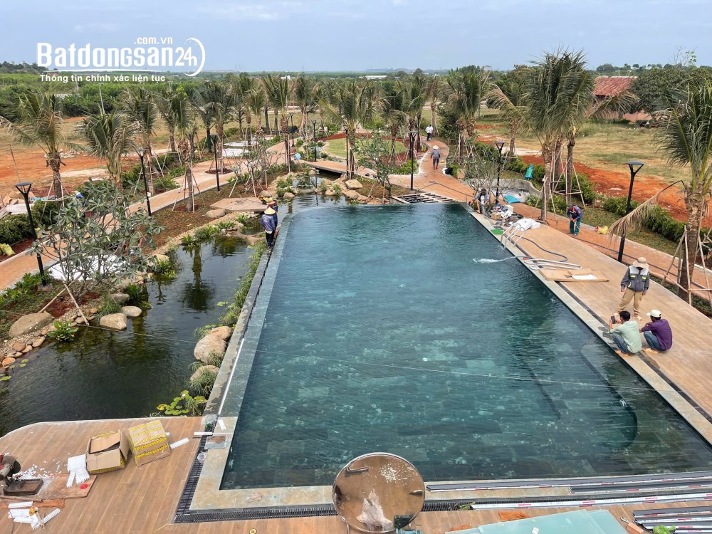 Bán đất LumiAn Village - Cập nhật tiến độ khu tiện ích 4000m2 99% trước tết Bính Ngọ