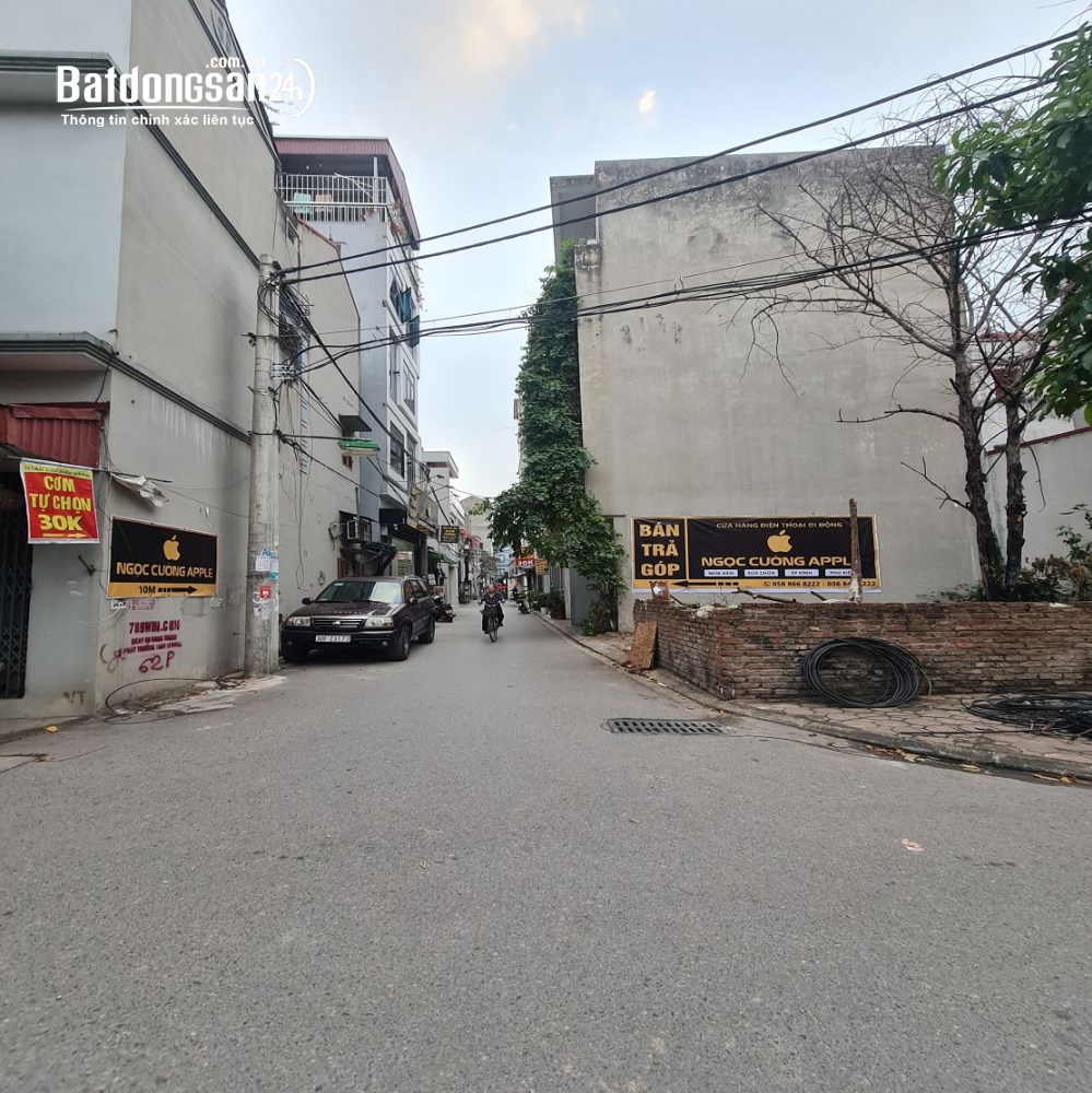 46m2 đất Trâu Quỳ, Gia Lâm, ngõ ô tô, 20m ra trục chính chỉ 5 tỷ x. Lh 0989894845 🔥 