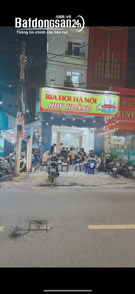 SANG NHƯỢNG QUÁN NHẬU PHAN HUY ÍCH. Phường Tân Bình, 80M2 GIÁ 250TR. LH:0564731521
