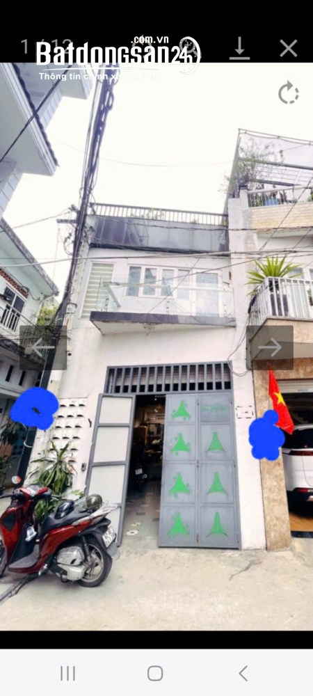 Nhà hẻm xe hơi , 80m2 , 3 lầu , Bình Thạnh , giá 9.99 tỷ .
