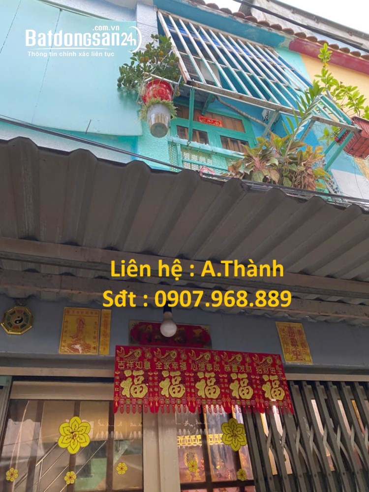 Bán nhà mới 3m35 x 5m, 1 lầu , 1 lửng ,Đường Phú Định , Phường 16 , Quận 8 