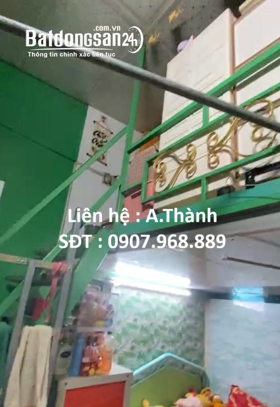 Bán nhà mới 3m35 x 5m, 1 lầu , 1 lửng ,Đường Phú Định , Phường 16 , Quận 8 