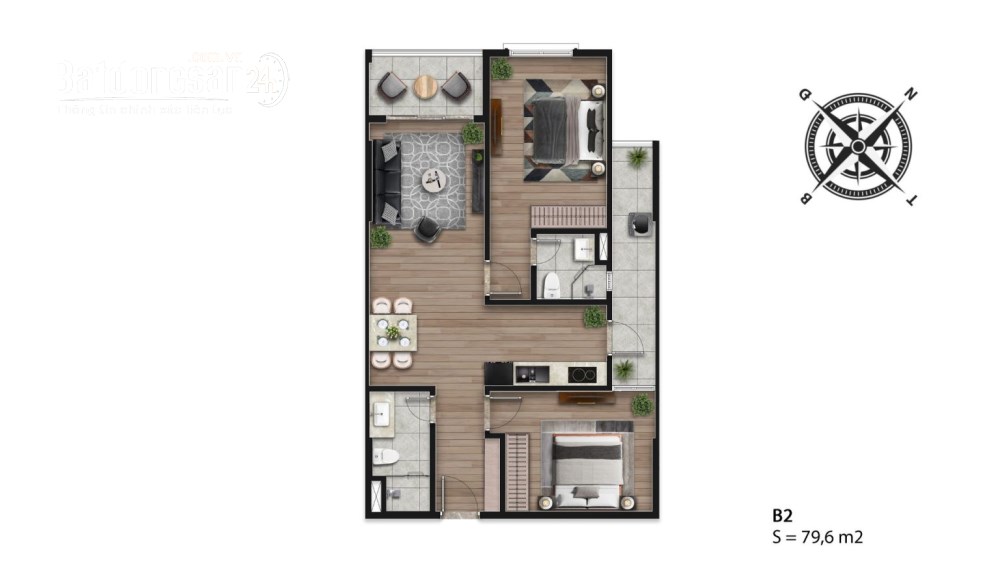 Bán căn hộ FLC Hausman, Đường 70A, Phường Đại Mỗ (Q Nam Từ Liêm cũ)