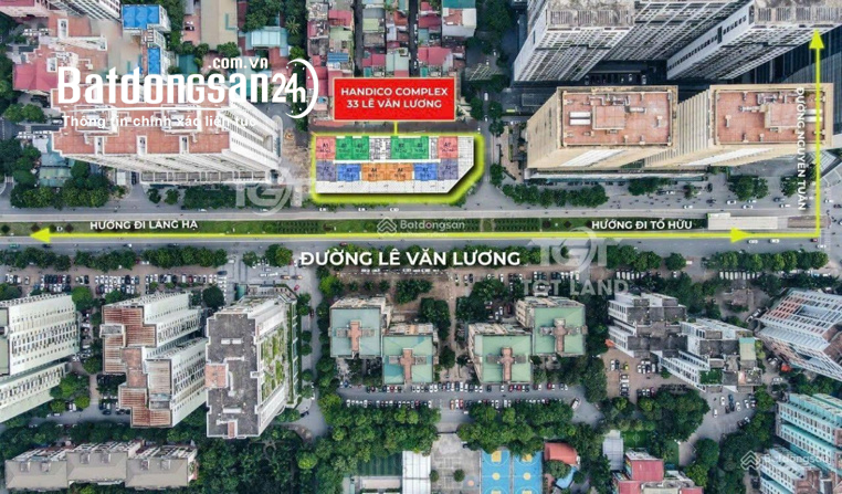 Bán suất ngoại giao tòa Handiresco, số 33 Lê Văn Lương căn góc 03 ngủ