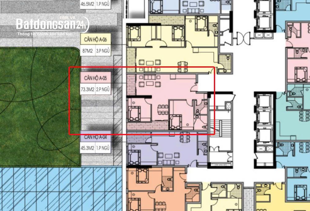 BÁN CĂN HỘ CHUNG CƯ RUBY PARK PHÚC LỢI, 73.3M2 CHỈ 5 TỶ 195 TR. LH:0988011195