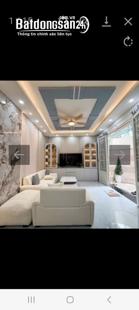 Nhà hẻm ba gác , 46m2 , 4 lầu , Phú Nhuận , giá 8.6 tỷ .