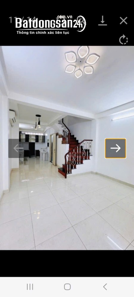 Nhà hẻm ba gác , 41m2 , 4 lầu , Phú Nhuận , giá 6.8 tỷ .