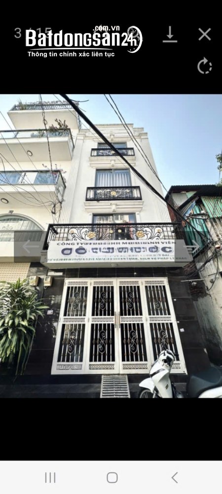 Nhà hẻm xe hơi , 34m2 , 4 lầu , Bình Thạnh , giá 7.8 tỷ .