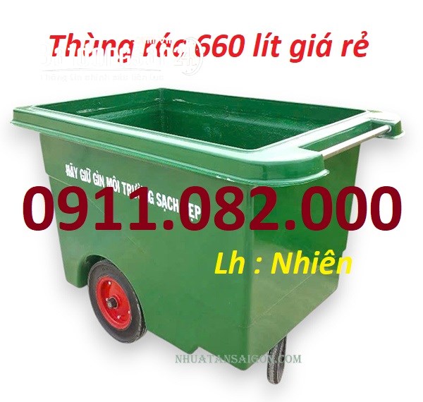  Cung cấp thùng rác 660 lít giá rẻ tại Cần Thơ- hàng chất lượng giá tốt- lh 091108200
