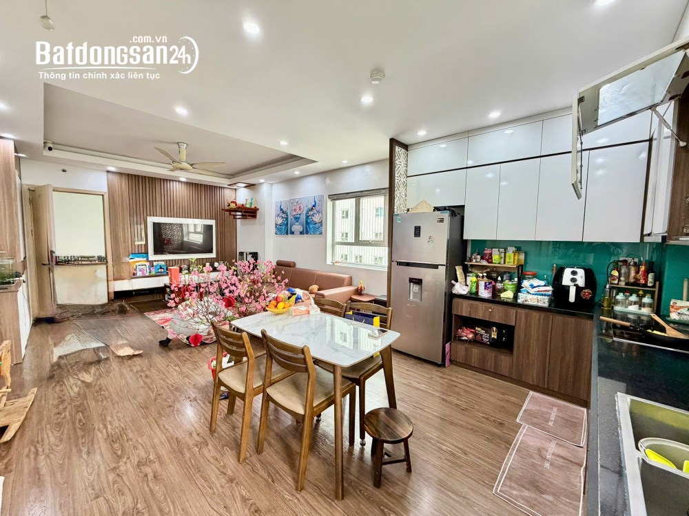  CHỈ HƠN 4 TỶ CÓ NGAY CĂN GÓC 02 NGỦ VIEW HỒ, 80 (M2) ,06 TÒA MỚI, KĐT THANH HÀ, HÀ Đ