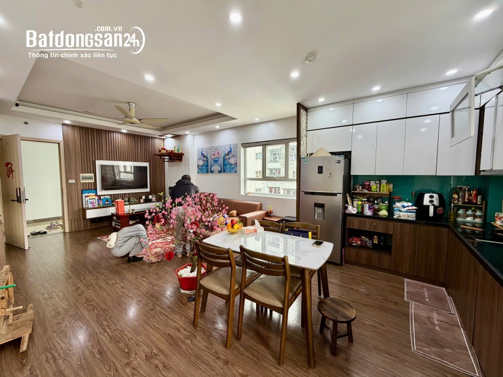  CHỈ HƠN 4 TỶ CÓ NGAY CĂN GÓC 02 NGỦ VIEW HỒ, 80 (M2) ,06 TÒA MỚI, KĐT THANH HÀ, HÀ Đ